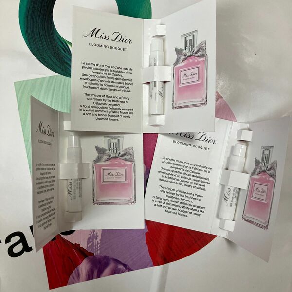 ミスディオール Dior ブルーミングブーケ　サンプル　1ml×3 香水