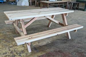  gold mountain Japanese cedar picnic-table 