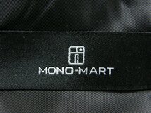 新品 MONO-MART 【高級感の大人カルゼ生地】 クラシカル レトロ スイングトップ 秋冬春 M 洗濯機で洗える! アウター ★345087 千鳥格子_画像10