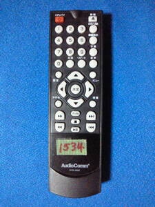 1534★Audio comm DVD-368Z オーディオコム DVDリモコン■赤外線発光確認済！保証