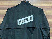 HF783 モルベロ MORVELO 防風 サイクルジャケット 薄手 M ブラック_画像5