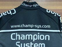 HI836 チャンピオンシステム CHAMPION SYSTEM 長袖 サイクルジャージ 裏起毛 黒 M_画像5