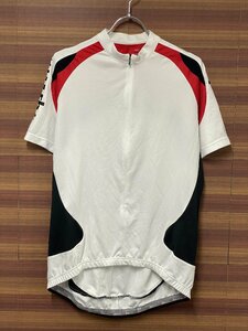 GT523 rh+ short sleeves cycle jersey white XL * fray 