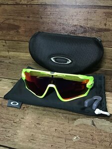 HH579 オークリー OAKLEY ジョウブレイカー JAW BREAKER サングラス アイウェア 黄 PRIZMレンズ ※レンズ傷