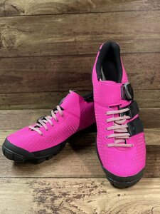 FP945 ジロ GIRO SICA TECHLACE ビンディングシューズ ピンク SPD トレイル ピンク EU38