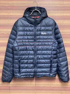 HH128 ラファ Rapha エクスプロアダウンジャケット EXPLORE DOWN JACKET 長袖 紺 S ※チャック破損