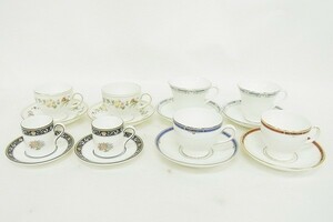 N147-S28-2792 WEDGWOOD ウエッジウッド カップ＆ソーサー 8客 現状品⑧