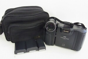 Q006-J9-2984 SHARP シャープ Hi8 VIEWCAM VL-HL3 ビデオカメラ 現状品⑧＠