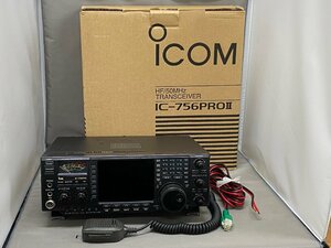 ICOM IC-756PRO (100W機) HF～50MHzオールモードDSPトランシーバー※動作不安定・ジャンク品