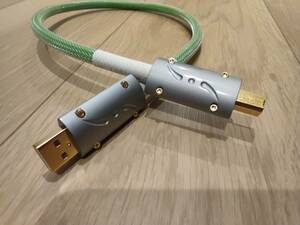 ハイレゾ対応 USBケーブル スーパーハイエンド A⇔Bタイプ プロ仕様 AWG22 単線 100cm
