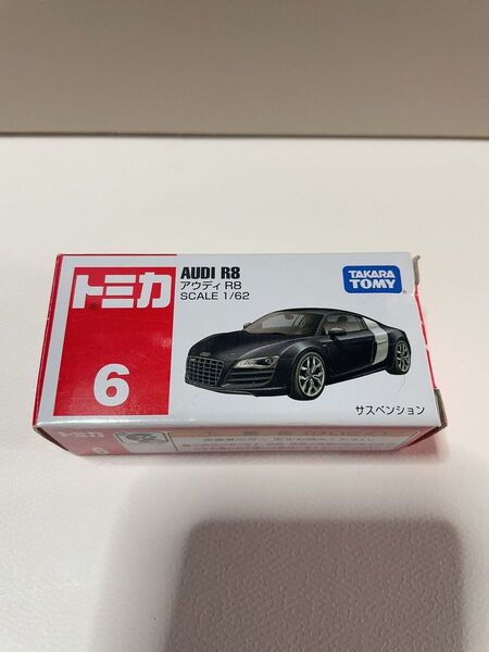 トミカ アウディ R8 SCALE1/62