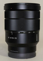 【美品】SONY Vario-Tessar T* FE 16-35mm F4 ZA OSS SEL1635Z_画像2