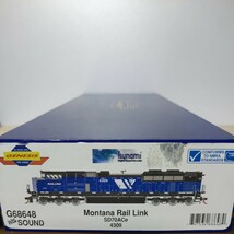 ATHEARN GENESIS SD70ACE MRL(MONTANA RAIL LINK) 4309 DC/DCCSOUND_画像10