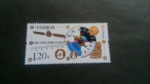 中国切手【世界計量の日】＝１種完