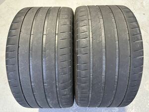 送料無料 ポルシェ承認 パナメーラ 315/30R21 105Y 2本セット 2020年製 ミシュラン パイロットスポーツ4(NO) アコースティック 中古タイヤ