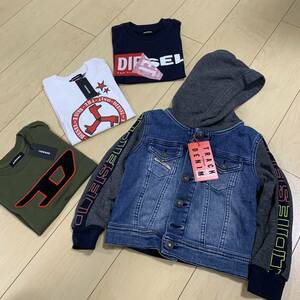 《新品/正規品》総額43,670円 DIESEL ディーゼル キッズ 3歳 4点セット トップス