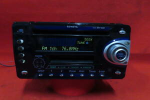 *CS707* operation guarantee attaching / Toyota original MCT-W59/28600-00009 CD MD player / audio / deck 2DIN