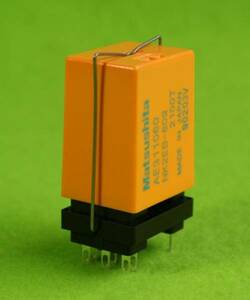  Matsushita amber relay NK2EB(AE311060) (DC6V) socket * metal fittings attaching 