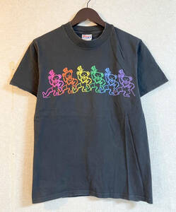 Grateful Dead Bear/グレイトフルデッドベア　半袖　Tシャツ　クマ　キャラ　デッドベア（ダンシングベア）　Sサイズ