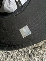 NEW ERA ニューエラ × CHICAGO BULLS ブルズ NBA フリーサイズ ブラック キャップ 帽子 メンズ_画像3
