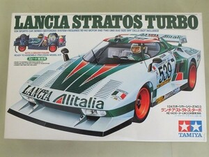 h18◆【代理出品】スポーツカーシリーズNo.3《ランチア ストラトス ターボ》1/24 LANCIA STRATOS TURBO モーターライズ★タミヤ