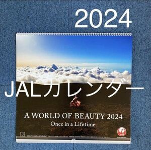 A【新品】JAL　2024　壁掛けカレンダー　通常版　 A WORLD OF BEAUTY 2024年 カレンダー 　送料710　世界の美女 　ＪＡＬカレンダー