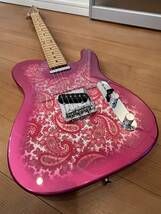 【限定モデル】Tokai ATE132 PR（Pink Paisely）ペイズリー　テレキャスター_画像3