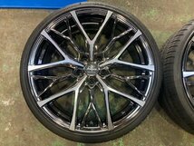 中古 美品 ウェッズ クレンツェ ウィーバル 100エボ 245/30R20 4本セット クラウン マークX etc_画像4