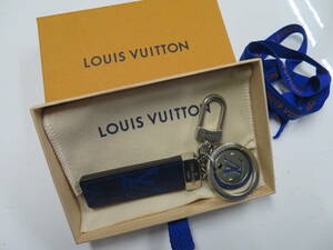  certainty genuine article LOUIS VUITTONporutok Rene oLV Club Taiga monogram cobalt M69324 charm key holder Louis Vuitton 