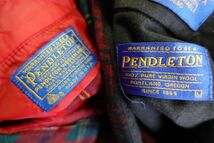 LSH-PEN3 ペンドルトン PENDLETON ウールチェックシャツ￥1～ビンテージUS古着卸大量セット業者まとめ売り_画像2