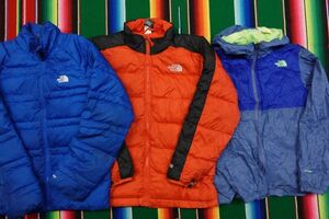 LDS-NFC4 汚れダメージ有のワケ有り キッズサイズ THE NORTH FACE ノースフェイス￥1～ビンテージUS古着卸大量セット業者まとめ売り