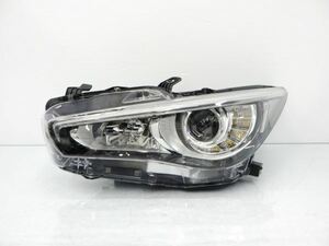 2128442 スカイライン V37 中期後期 左ライト LED AFS KOITO 100-23743 SKYLINE