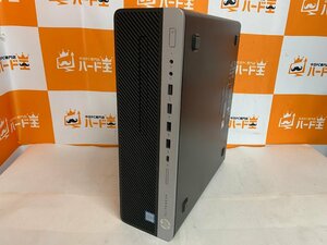 【ハード王】1円～/HP EliteDesk800G3SFF/Corei7-7700/8GB/ストレージ無/5886-B3