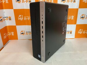 【ハード王】1円～/HP EliteDesk800G5SFF/Corei7-9700/16GB/ストレージ無/5889-B3