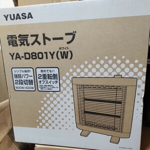 新品未使用未開封　送料無料　電気ストーブ　ＹＵＡＳＡ 