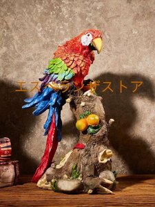 [エスペランザストア]インコの置物座敷酒棚玄関ホームガーデン装飾