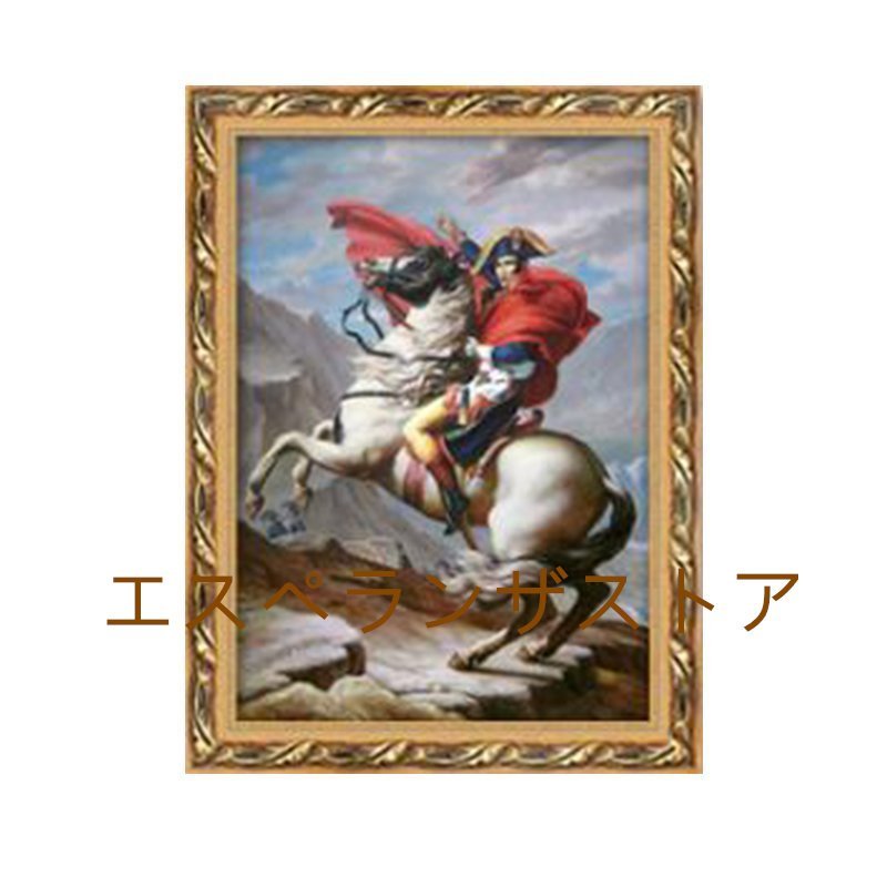 Oil painting, portrait, entrance decoration, decorative painting, hallway mural, boy on horseback, reception room hanging, Artwork, Painting, others