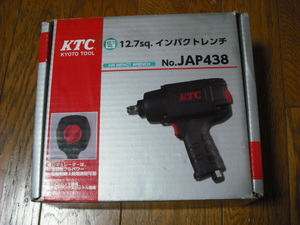 新品 未使用 KTC インパクトレンチ JAP438 12.7sq. エアーインパクトレンチ / 工具