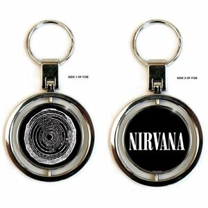 ★ニルヴァーナ キーチェーン NIRVANA VESTIBULE (SPINNER) 正規品 ニルバーナ 雑貨 カート コバーン グランジ