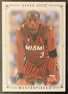 Dwyane Wade 2009-10 Upper Deck Masterpieces SP Insert Photogenic Miami Heat マイアミヒート NBA