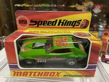 1972s MATCHBOX SPEED KINGS カマロ k-39 マッチボックス スピードキング ホッドロット V8 英国製 箱付_画像1