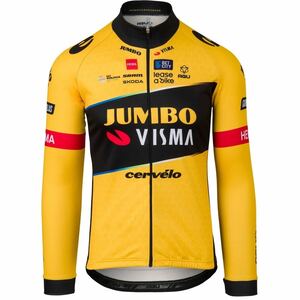 AGU Team Jumbo-Visma Replica Long Sleeve Jersey (チーム ユンボ ビスマ レプリカ ロング スリーブ ジャージ）サイズL 新品未使用