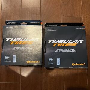 ２本セットContinental Sprinter GatorSkin Tubular Tire(コンチネンタル スプリンター ガータースキン チューブラータイヤ）28×22mm 新品