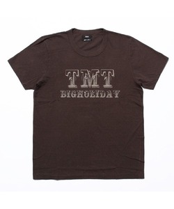 【TMT】TシャツL 日本製 「TMT BIG HOLIDAY」ビッグロゴプリント 人気アイテム 「RAFI JERSEY TEE (WESTERN LOGO)」
