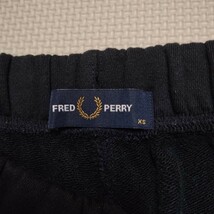 FRED PERRY ジョガーパンツ スウェットパンツ フレッドペリー 濃紺 XS_画像7