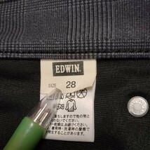 EDWIN WILD FIRE 503WF 防寒 防風 保温 透湿 ジーンズ ジーパン デニム ワイルドファイア 暖パン ストレッチ エドウィン 日本製 紺 28_画像9