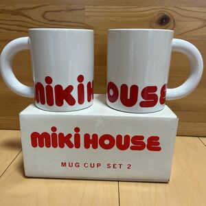 ミキハウス　マグカップ 二個セット　コッ陶器 マグ グッズ