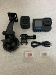 GoPro HERO Black 11、max レンズ、【美品】ドライブレコーダー カメラ アクションカメラ ゴー プロ 