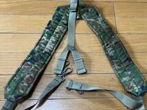 陸上自衛隊 戦闘つりバンド サスペンダー 弾帯 戦闘装着セット 官品 迷彩服 89式_画像2