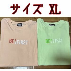 BEFIRST カラーロゴロングスリーブTシャツ